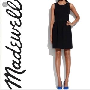Madewell Black Afternoon Fit and Flare Dress XS 😍
